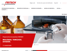 Tablet Screenshot of fritsch.es